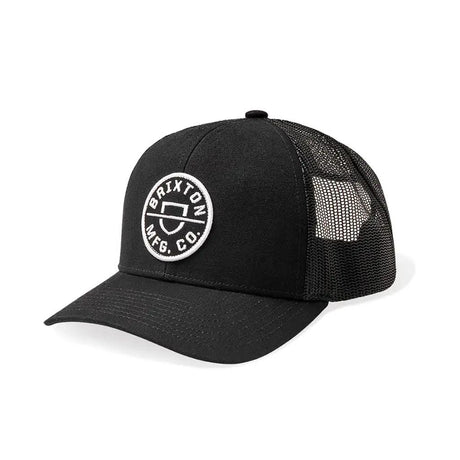 Brixton Crest x MP Mesh Cap Black / Black