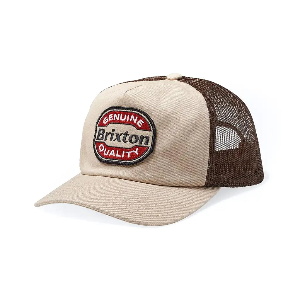 Brixton Keaton MP Trucker Hat Sepia