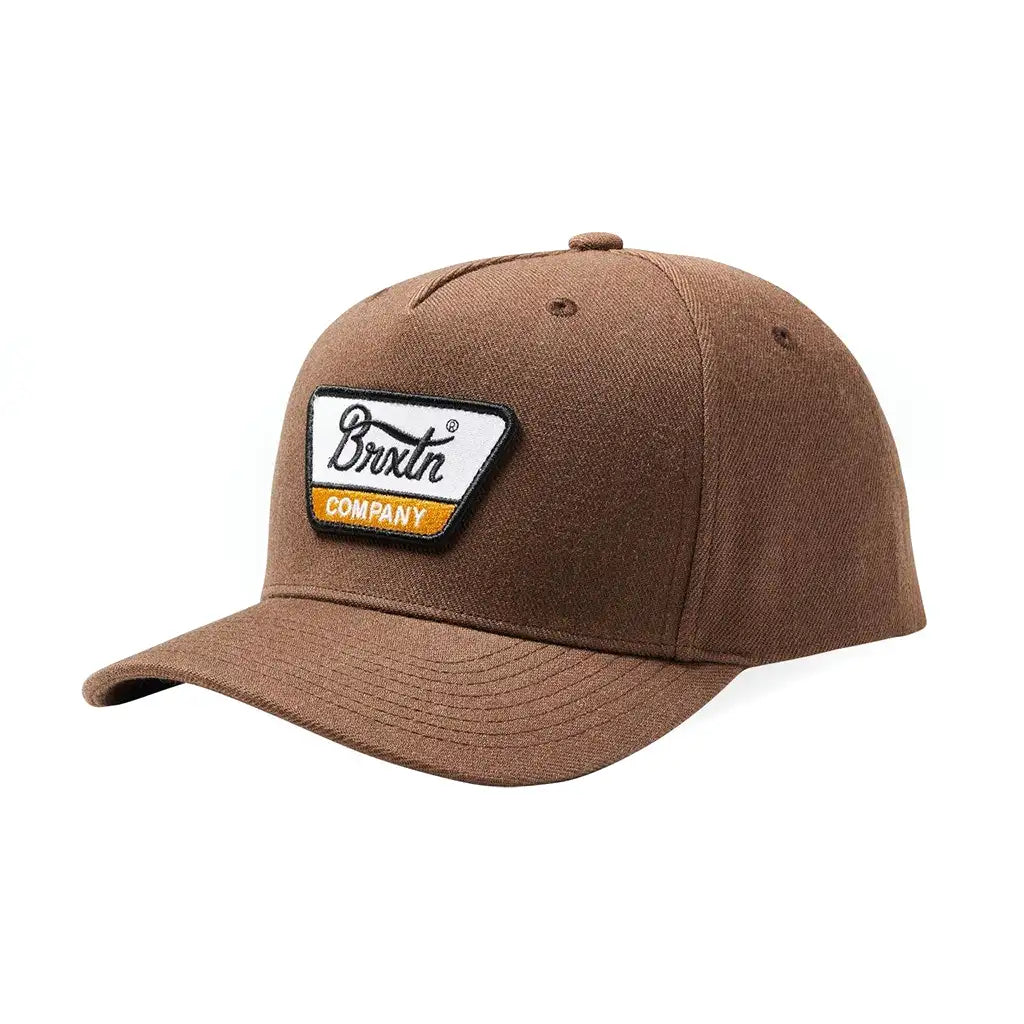 Brixton Linwood C Netplus MP Snapback Sepia / Black / Yellow