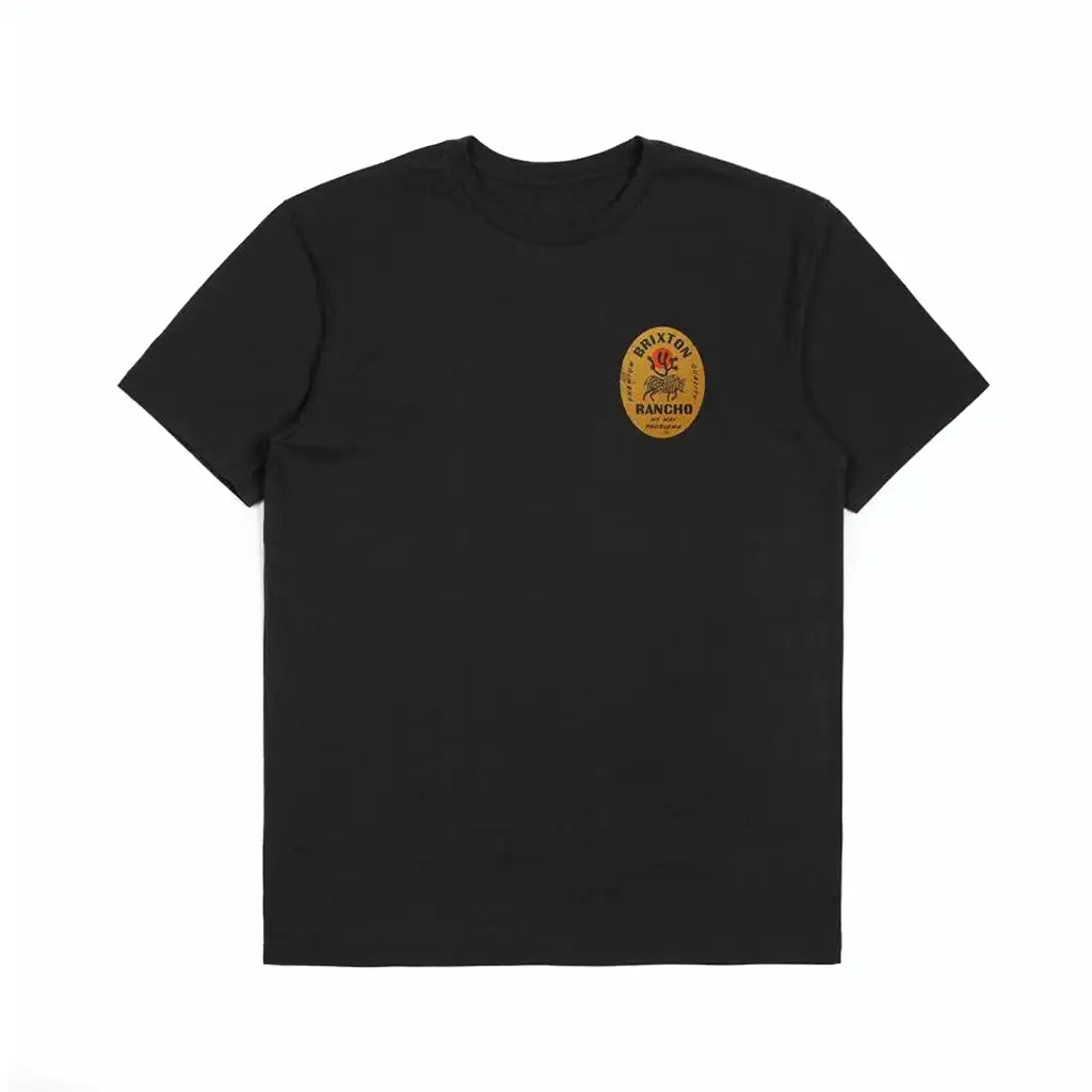 Brixton Rancho Short Sleeve T-Shirt Black