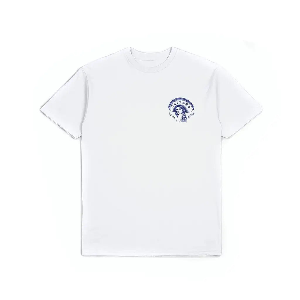 Brixton Viva Libre Short Sleeve T-Shirt White