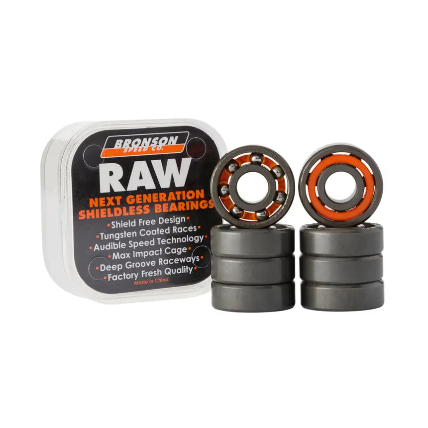 Bronson Raw Skateboard Bearings 1