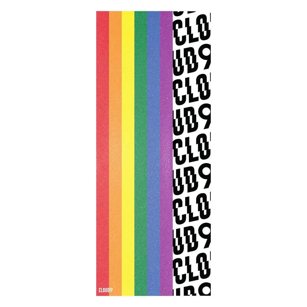 Cloud 9 Rainbow Skateboard Grip Tape