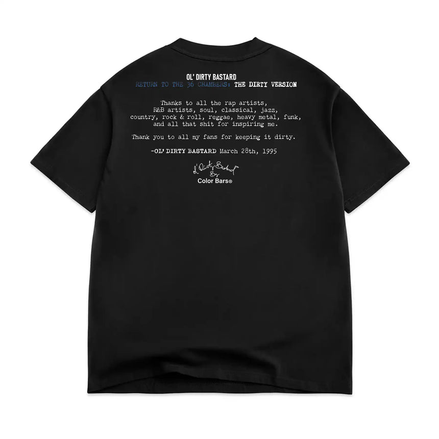 Color Bars ODB CD T-Shirt - Black