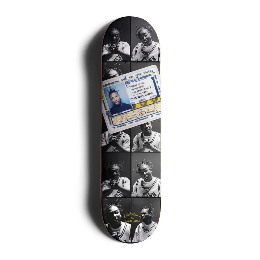 Color Bars ODB ID Card Skateboard Deck - 8.25