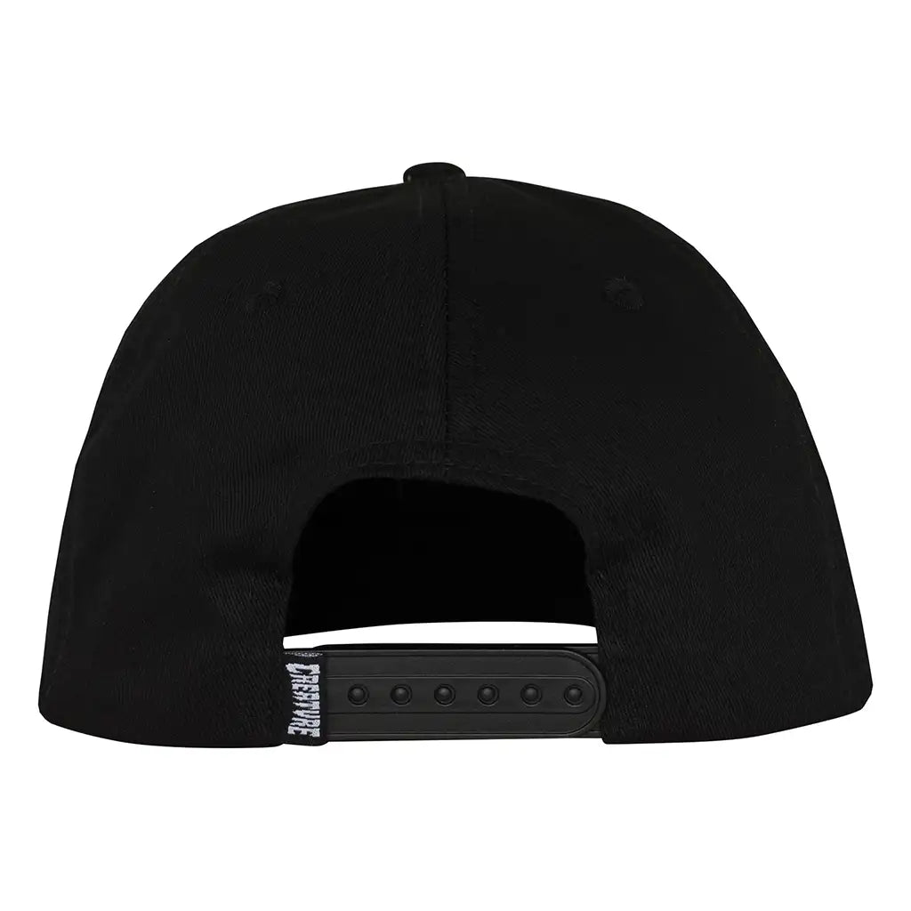 Creature Web Unstructed Hat Black 5