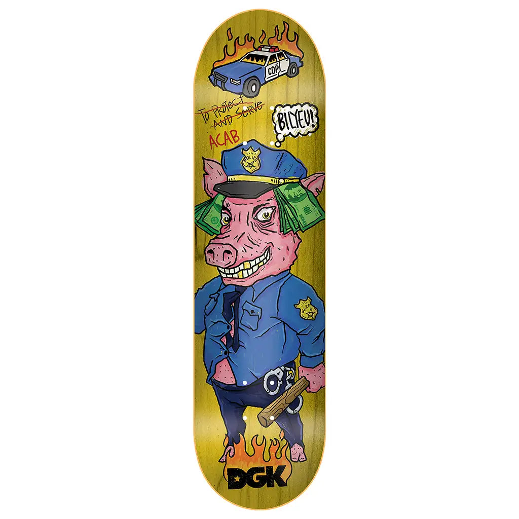 DGK Protect &amp; Serve Bilyeu Skateboard Deck