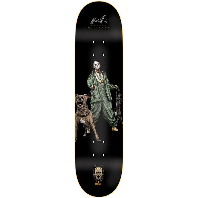 DGK Stevie Williams Canine Skateboard Deck
