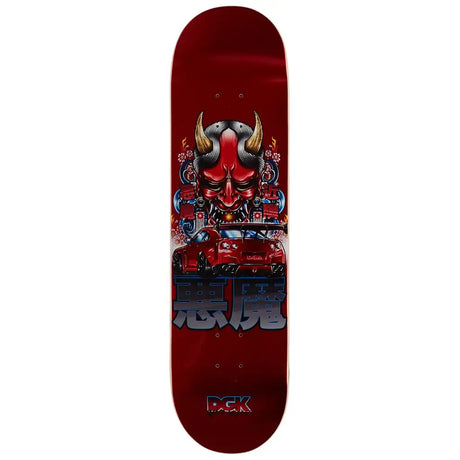 DGK Street Demon Skateboard Deck Red Foil