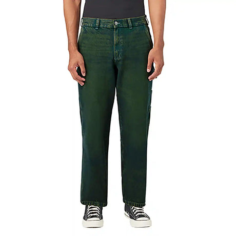 Dickies Denim K57 Loose Painter Pant - Green Tone Fade