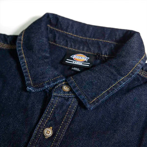 Dickies Washed Denim Button-Up Shirt 2
