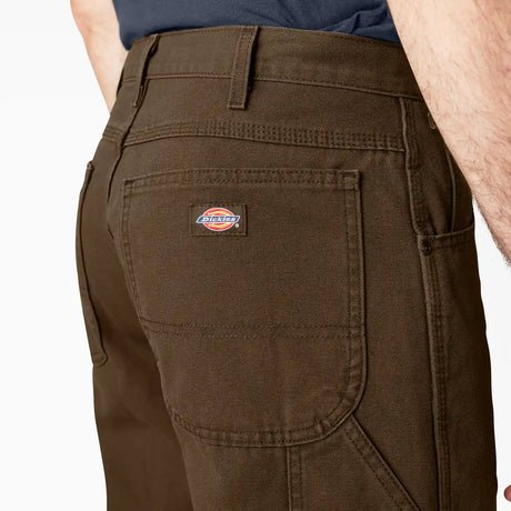 Dickies Duck Canvas Relaxed Fit Utility Jean Rinsed TImber