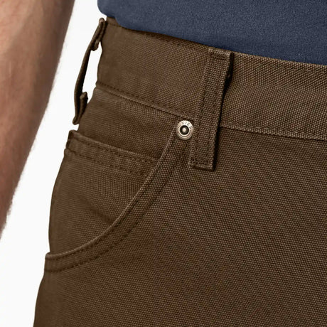 Dickies Duck Canvas Relaxed Fit Utility Jean Rinsed TImber