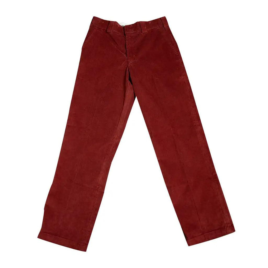 Dickies Flat Front Corduroy Pant Rust 1