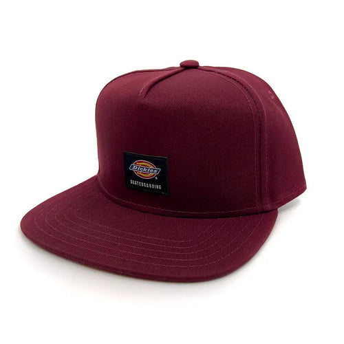 Dickies Skateboarding Flatbill Hat - Burgundy