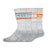 Dickies Spring Stripe Socks 4pk gray