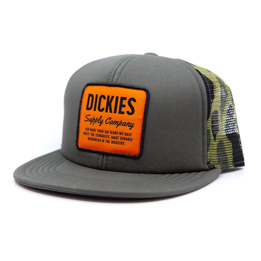 Dickies Supply Trucker Hat Camo Mesh