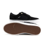 Emerica Cadence Skate Shoe - Black / White / Gold 4