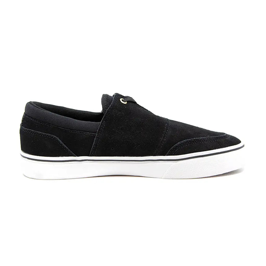 Emerica Servold Skate Shoe - Black / White / Gold 3