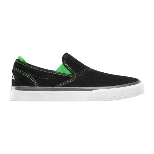 Emerica x Creature Wino G6 Skate Shoe - Black / Green