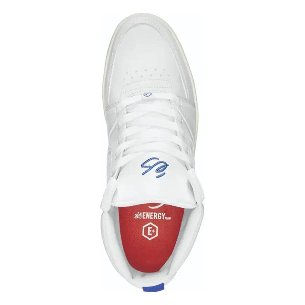 eS Accel Slim MId Skate Shoe - White / Tan 1
