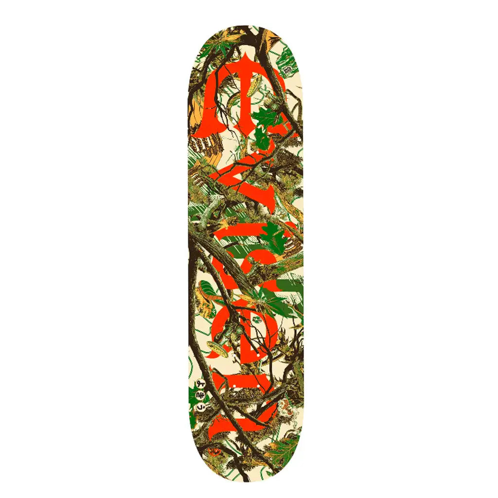Evisen Tree Camo Skateboard Deck