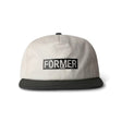 Former Legacy Plate Cap Bone / Black