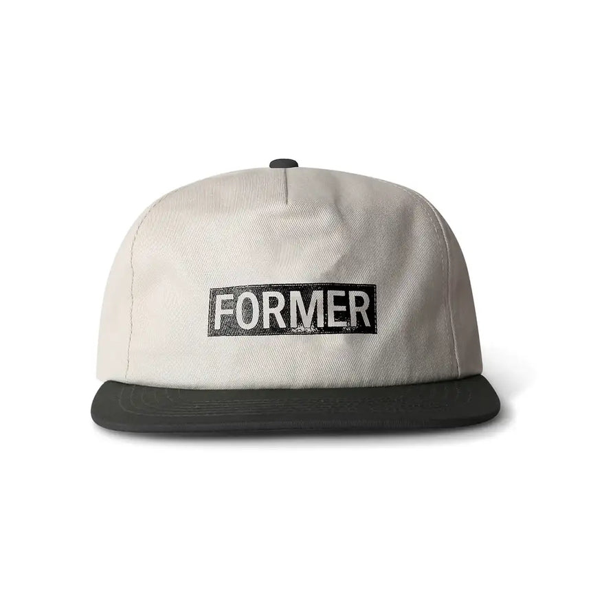 Former Legacy Plate Cap Bone / Black