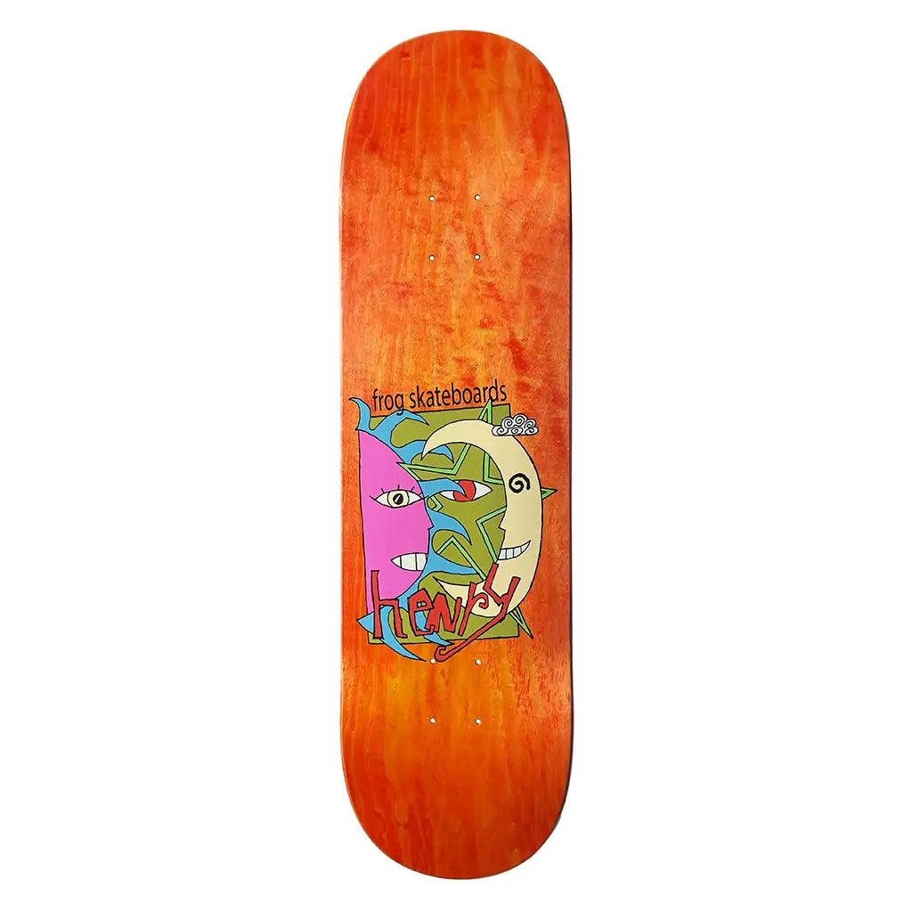 Frog Dustin Henry Sun Star Moon  Skateboard Deck Assorted