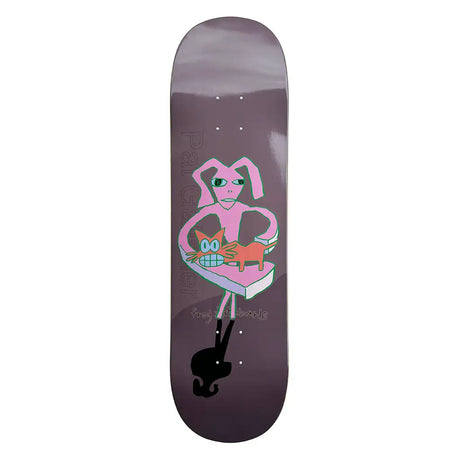 Frog Pat G Red Cat Skateboard Deck