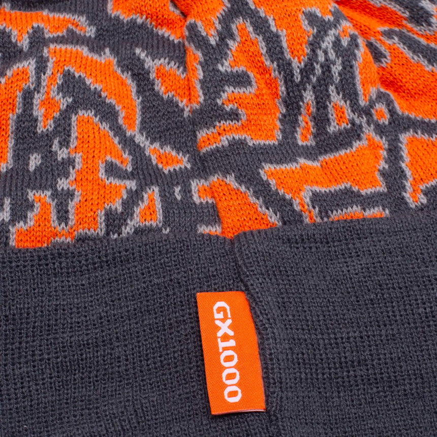 GX1000 Argon Beanie orange detail