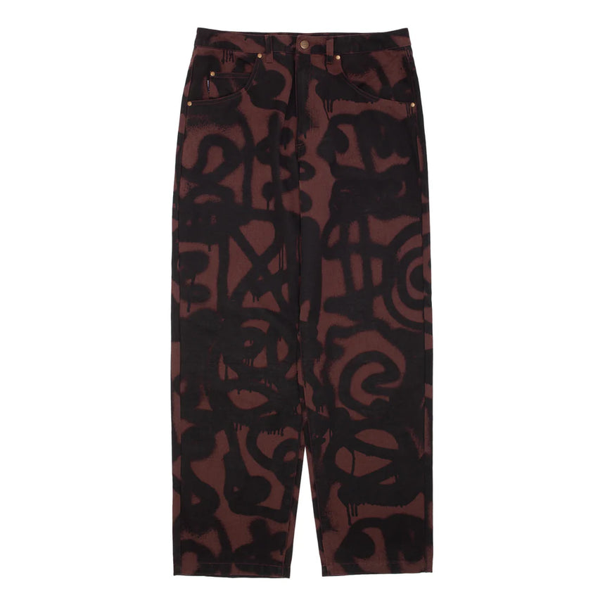 GX1000 Baggy Pant - Sprayed Brown