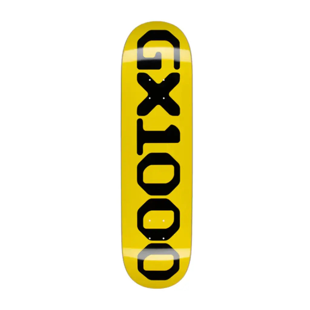 GX1000 OG Logo Skateboard Deck Yellow