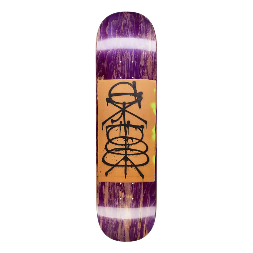 GX1000 Raw Skateboard Deck - 8.5