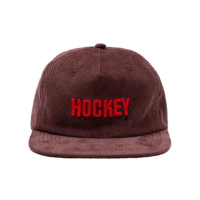 Hockey Corduroy 5-Panel Brown 4