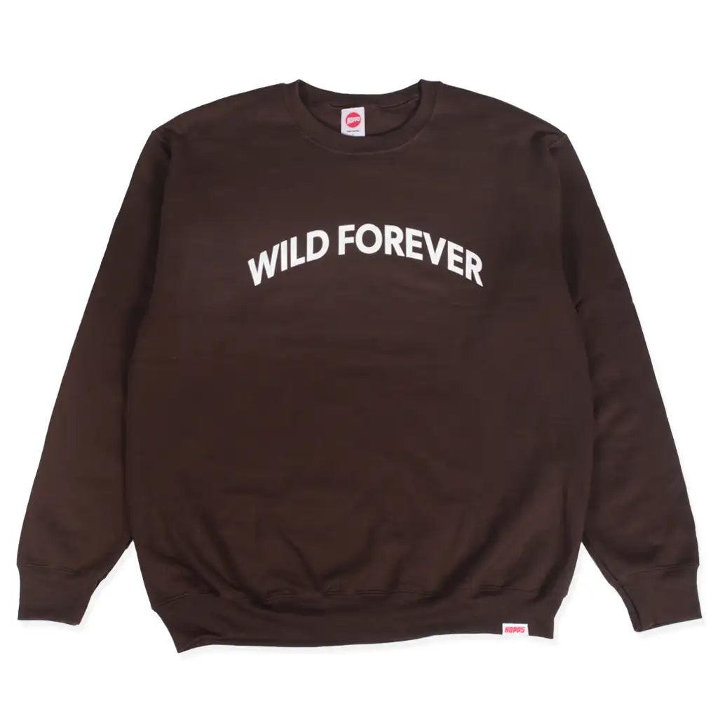 Hopps Wild Forever Crew Neck Brown