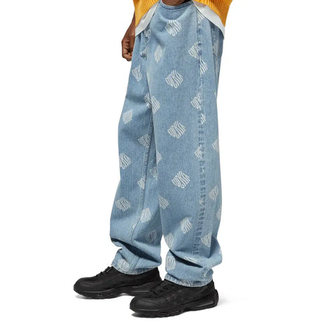 Huf Cromer Print Pant Blue 5