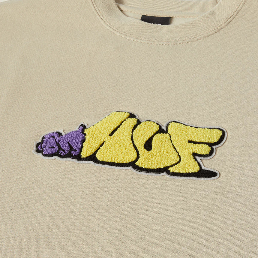 Huf Dog Sense Stone Crewneck Sweatshirt