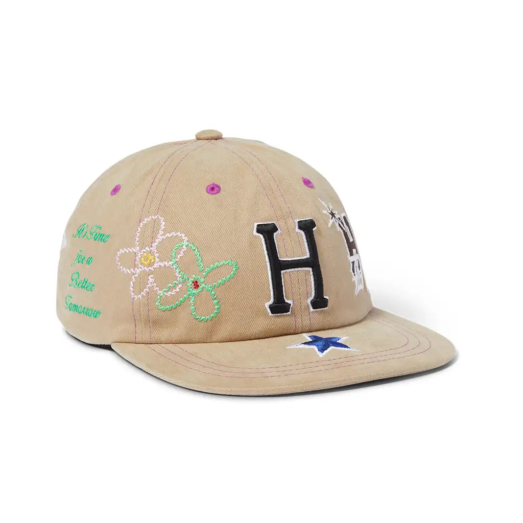 Huf Mashup 6 Panel Hat Biscuit