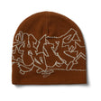 Huf Outlines Skull Beanie 2