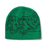 Huf Outlines Skull Beanie 3