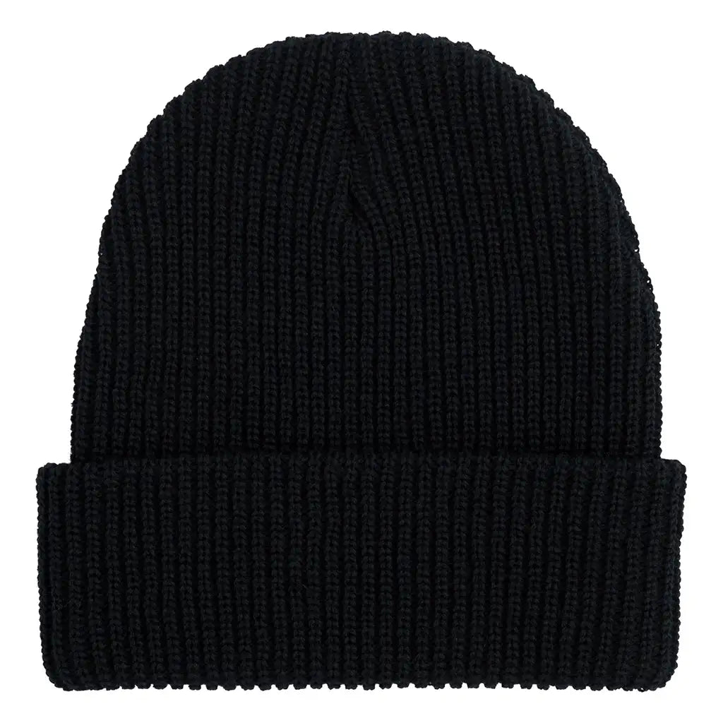 Independent Baseline Long Shoreman Beanie Black 1