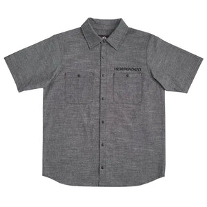 Independent Groundwork Button-Up Work Top Shirt Chambray 1