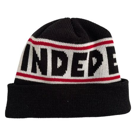 Independent Long Shoreman Bar Logo Beanie Black