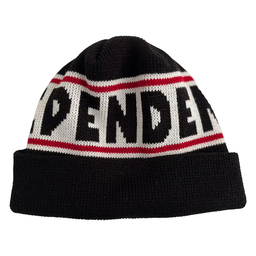 Independent Long Shoreman Bar Logo Beanie Black 2