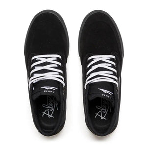 Lakai Riley 3 High Skate Shoe - Black / Black 3