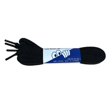 Last Resort Cotton Shoe Laces black