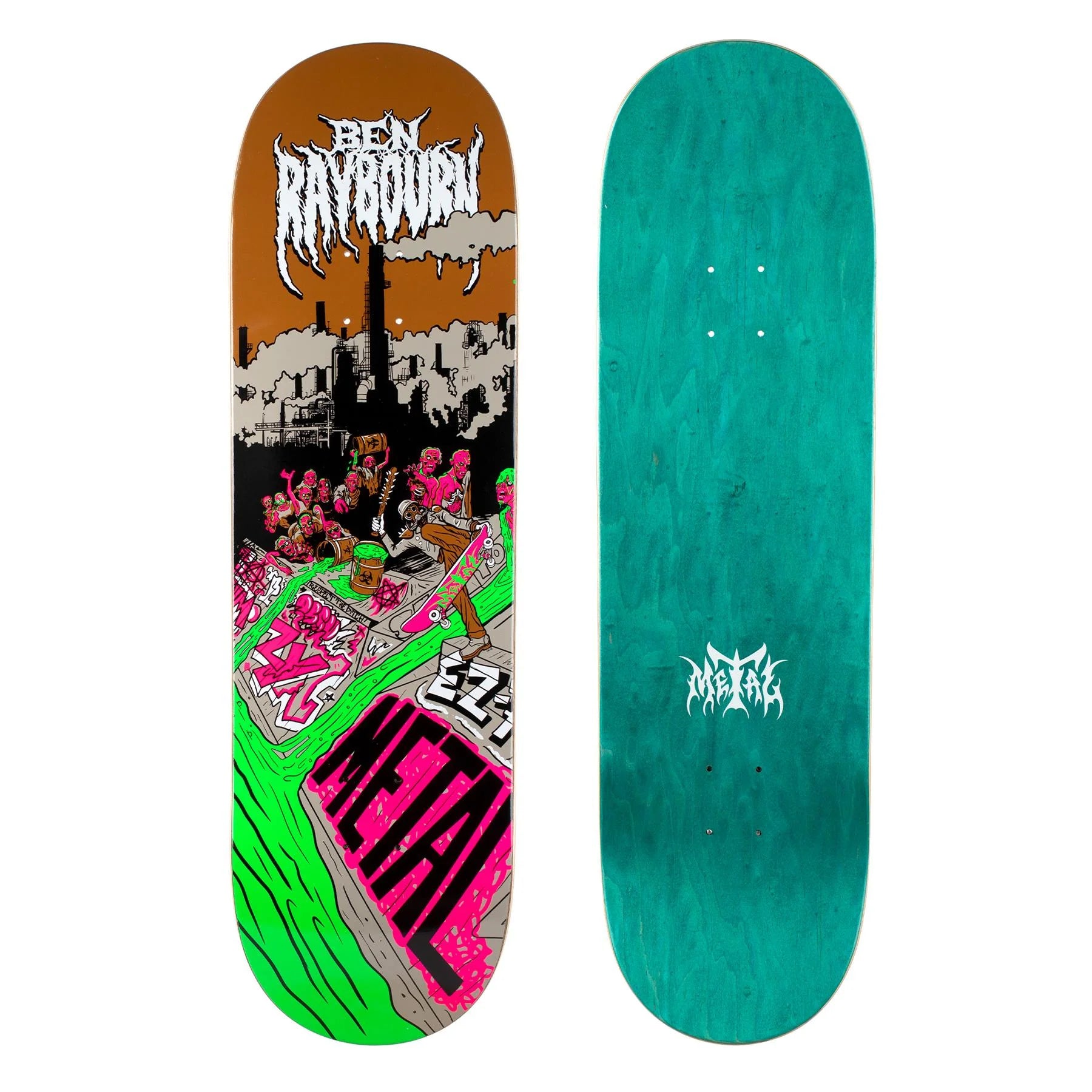 Metal Rayburn Toxic Ditch Skateboard Deck Assorted