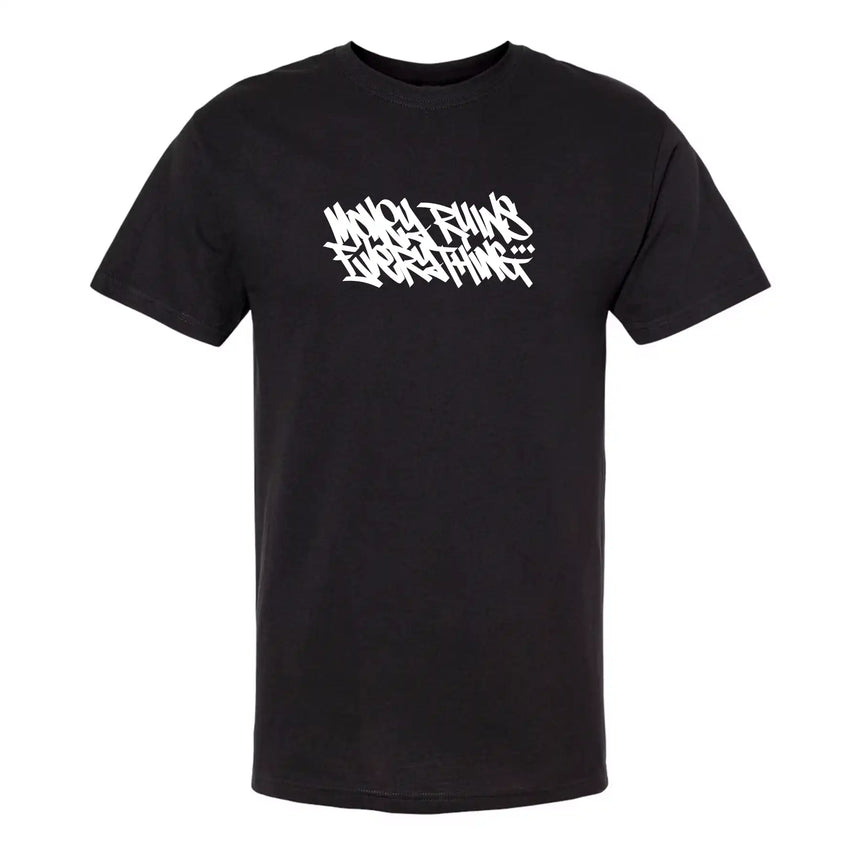 Money Ruins Everything x Sker Tag Logo T-shirt