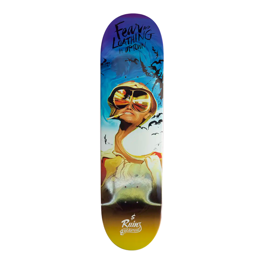 Money Ruins Everything's Fear & Loathing In UPTOWN Skateboard Deck